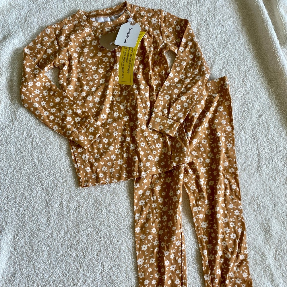 5t NWT Brave Little Ones Bamboo Pjs